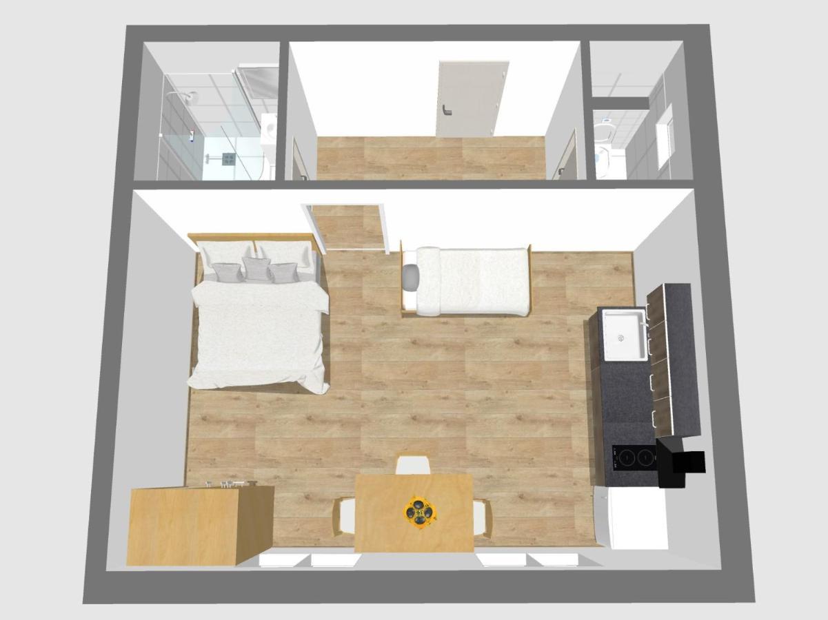 Vlevo Dole Koko Apartment โรกีนีซ นัด ยีเซอโร ภายนอก รูปภาพ